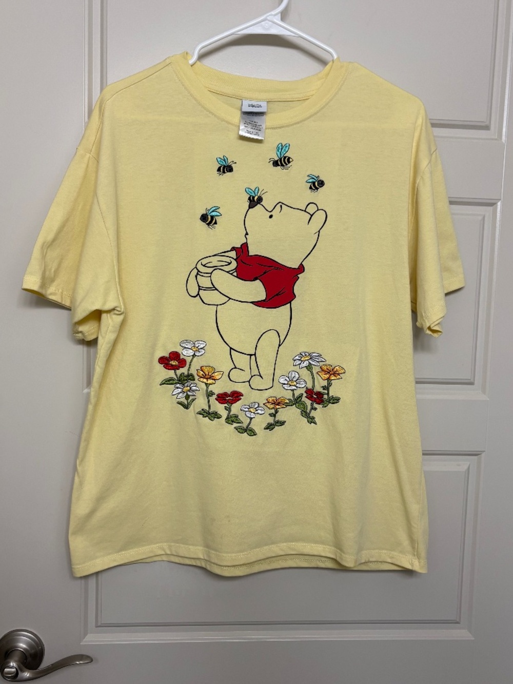 Disney Butter Yellow Winnie the Pooh Shirt